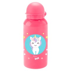 Garrafa inox 400ml c/bico unicornio          cx:048