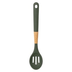 Colher vazada verde cb mad e silicone