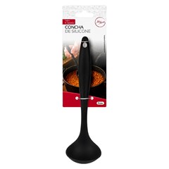 Concha de silicone  preta                    cx:048