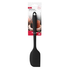 Espatula de silicone preto                   cx:048