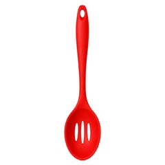 Colher vazada de silicone verm               cx:048