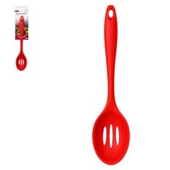Colher vazada de silicone verm               cx:048