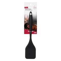 Espatula de silicone preto                   cx:048