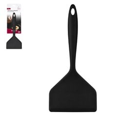 Espatula grande de silicone preta            cx:048