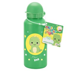 Garrafa inox 400ml c/bico dinossauro         cx:048