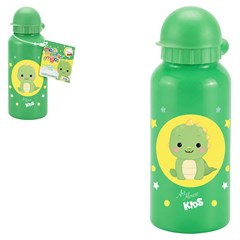 Garrafa inox 400ml c/bico dinossauro         cx:048