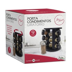 Porta condimento giratorio 9pcs              cx:012