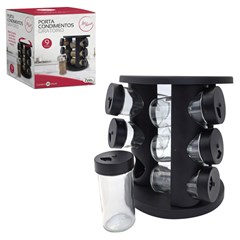 Porta condimento giratorio 9pcs              cx:012