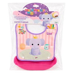 Babador c/pega migalhas elefante             cx:144