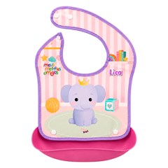 Babador c/pega migalhas elefante             cx:144