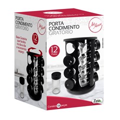 Porta condimento giratorio 12pcs             cx:012