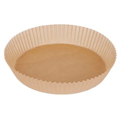Forma de papel red air fry 50 pcs 16cm       cx:048