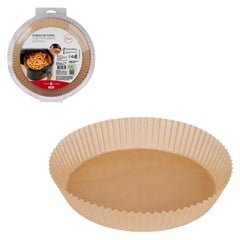 Forma de papel red air fry 50 pcs 16cm       cx:048