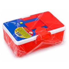 Lancheira infantil 800ml c/talheres                         cx:012