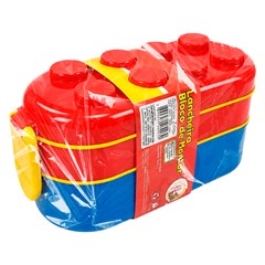 Lancheira infantil 800ml dupla                          cx:024