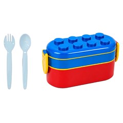 Lancheira infantil 800ml dupla                          cx:024