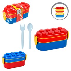 Lancheira infantil 800ml dupla                          cx:024