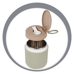 Lancheira inox 430ml                              cx:024