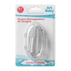Escova massageadora de gengiva               cx:144
