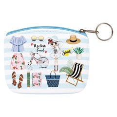 Porta moedas floral 10x7cm                   cx:144
