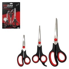 Tesoura black multiuso 9,5, 7,5 e 5,5      cx:00036