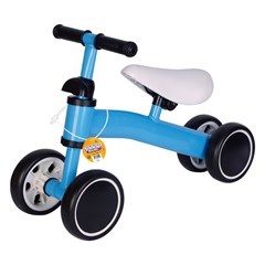 Bicicleta azul de equilibrio (50x18x36cm)    cx:001
