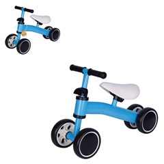 Bicicleta azul de equilibrio (50x18x36cm)    cx:001
