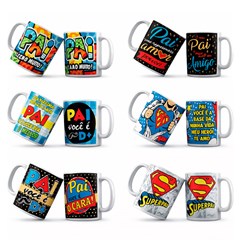 Caneca porc 300ml super pais                 cx:036
