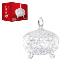 Bomboniere vidro 9,5cm taj                   cx:024