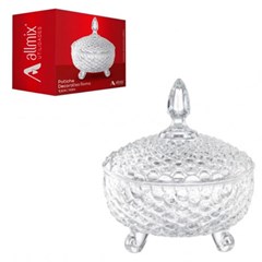 Bomboniere vidro 9,5cm roma                  cx:024