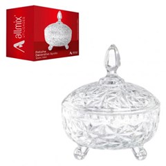 Bomboniere vidro 9,5cm apollo                cx:024