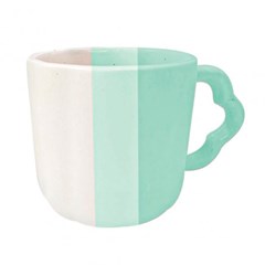 Caneca cer 180ml ternura dome verde          cx:048