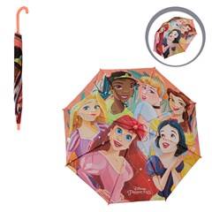 Guarda chuva 8v 48cm de raio inf princessas  cx:060