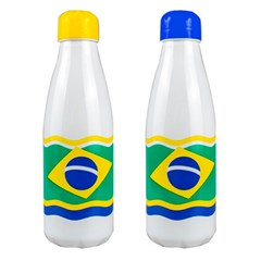 Garrafa plast 600ml paris brasil             cx:012