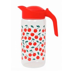 Jarra plast 1,2lts sofia cereja              cx:012