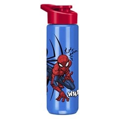 Garrafa 700ml homem aranha shake azul        cx:012