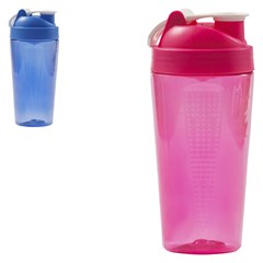 Garrafa shakeira 820ml c/peneira color       cx:012