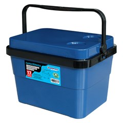 Caixa termica 17lts azul                     cx:003
