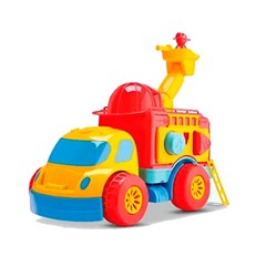 Caminhao didatico bombeiro 44cm ref 2016     cx:004